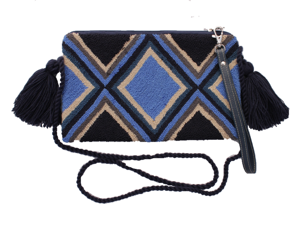 Turkish Evil Eye Wayuu Pouch/small bag – Indiartscollective