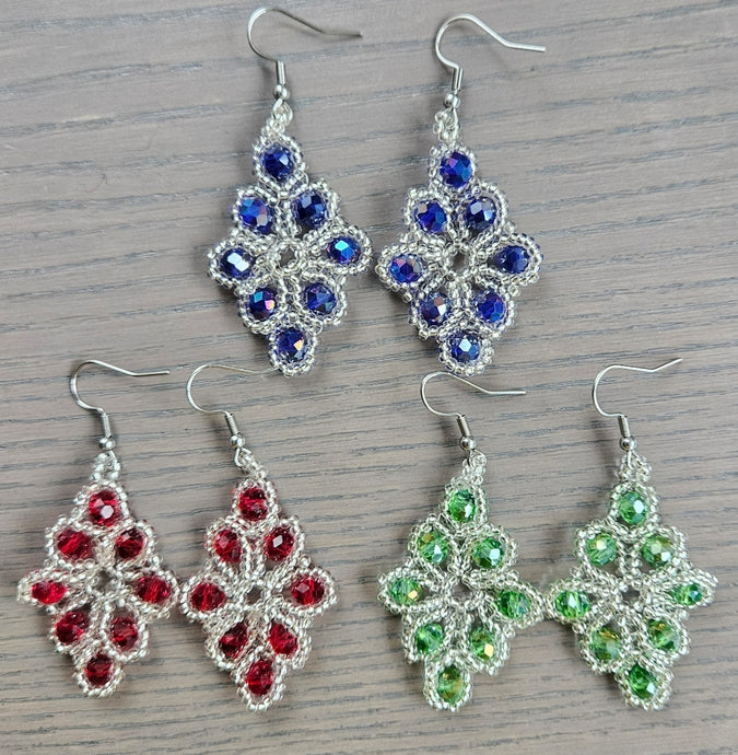 Bling the Beads- Elegant Beaded Earrings