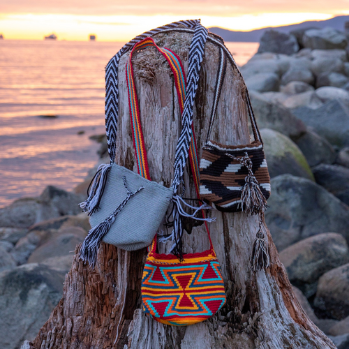 Encanto Mirabel Wayuu Mochila Bag - Largw Crochet Crossbody Inspired by Encanto